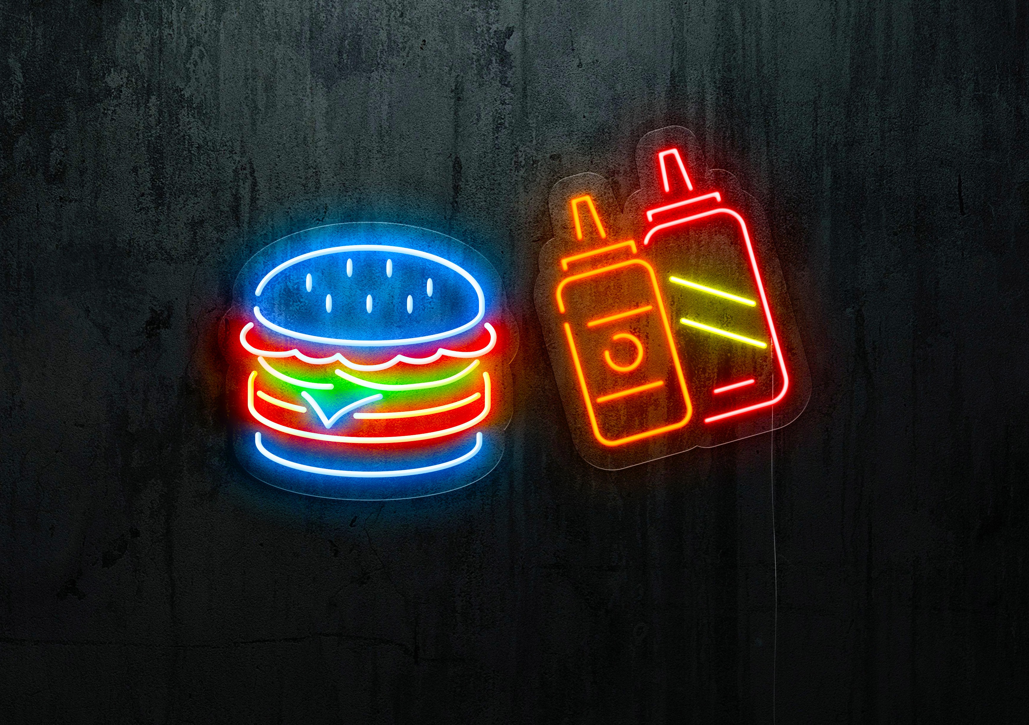 neon-led-hamburguesa-ketchup