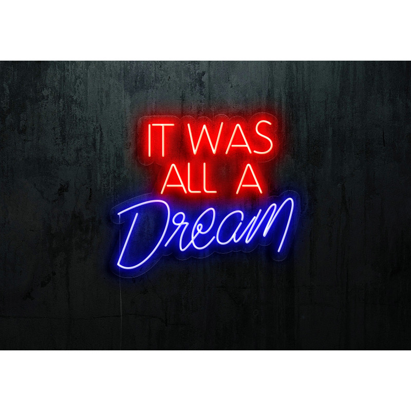 neon led it was a dream, LIGHTSANDWIRES