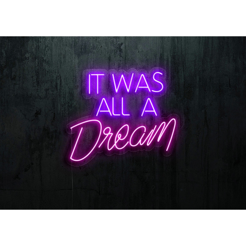 neon led it was a dream, LIGHTSANDWIRES