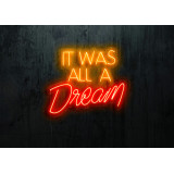 neon led it was a dream, LIGHTSANDWIRES