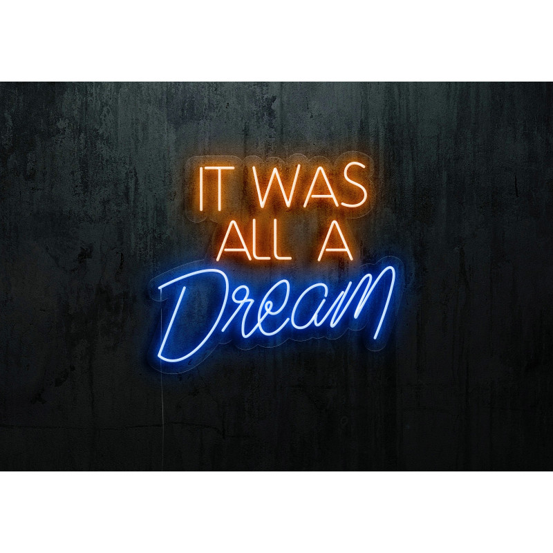 neon led it was a dream, LIGHTSANDWIRES