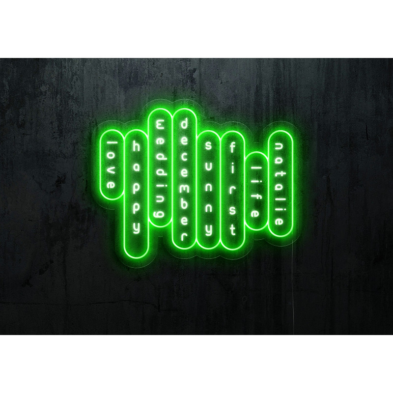 neon led sopa de letras by lightsandwires
