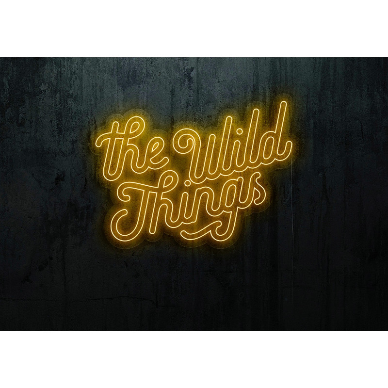 neon led lightsandwires, the wild things