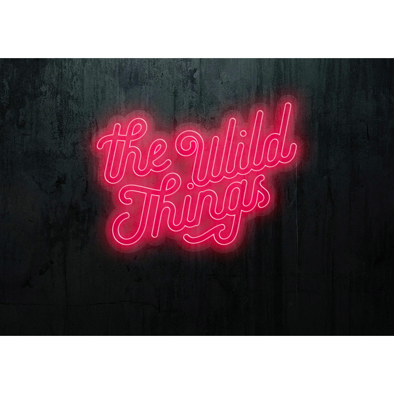neon led lightsandwires, the wild things