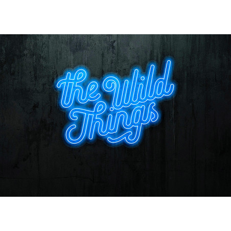neon led lightsandwires, the wild things