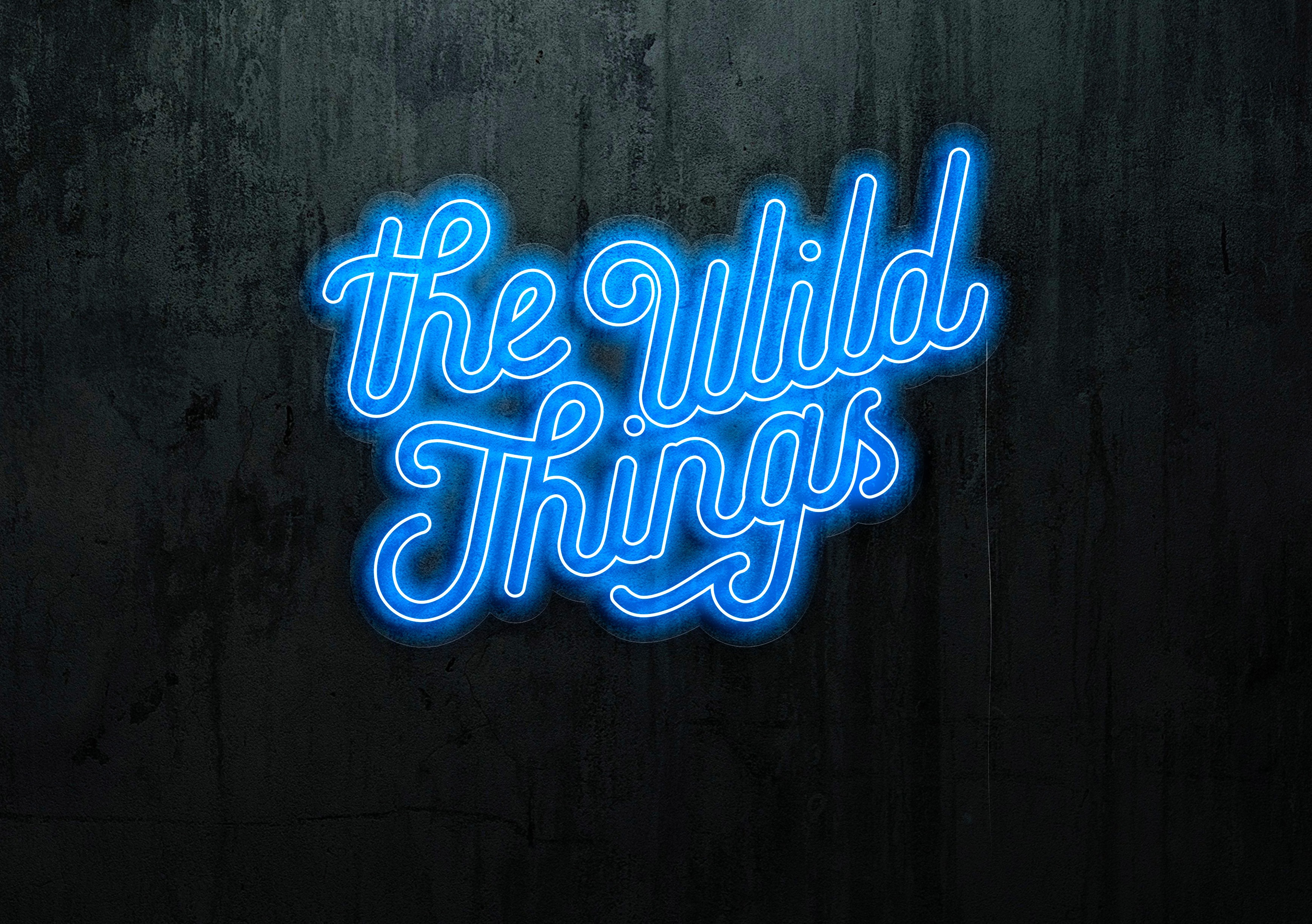 neon led lightsandwires, the wild things