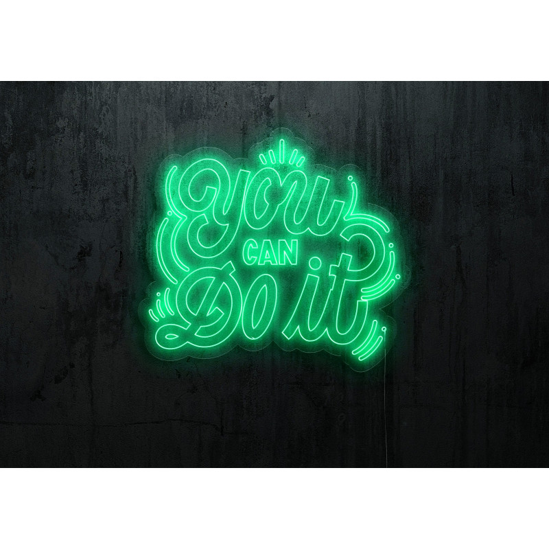 Neon led you can do it, lightsandwires