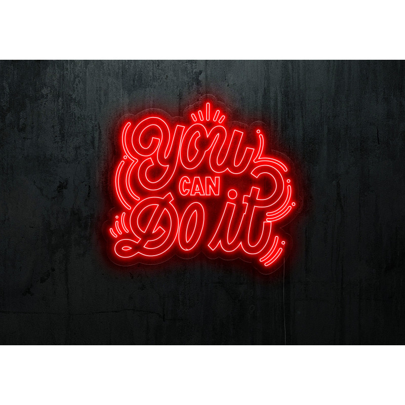 Neon led you can do it, lightsandwires