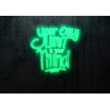 Rotulos de neón LED - Luces de neón "Your Only Limit is your Mind"