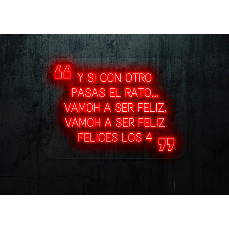 cartel felices los cuatro lightsandwires