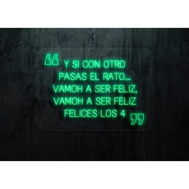 cartel felices los cuatro lightsandwires