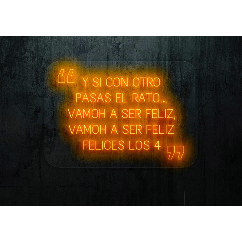 cartel felices los cuatro lightsandwires