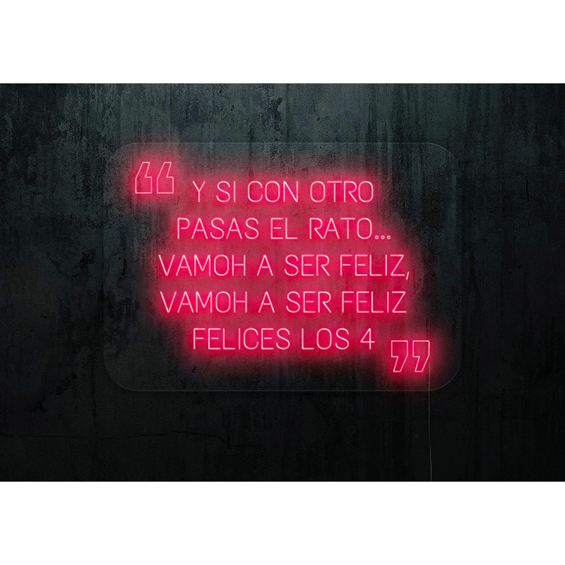 cartel felices los cuatro lightsandwires