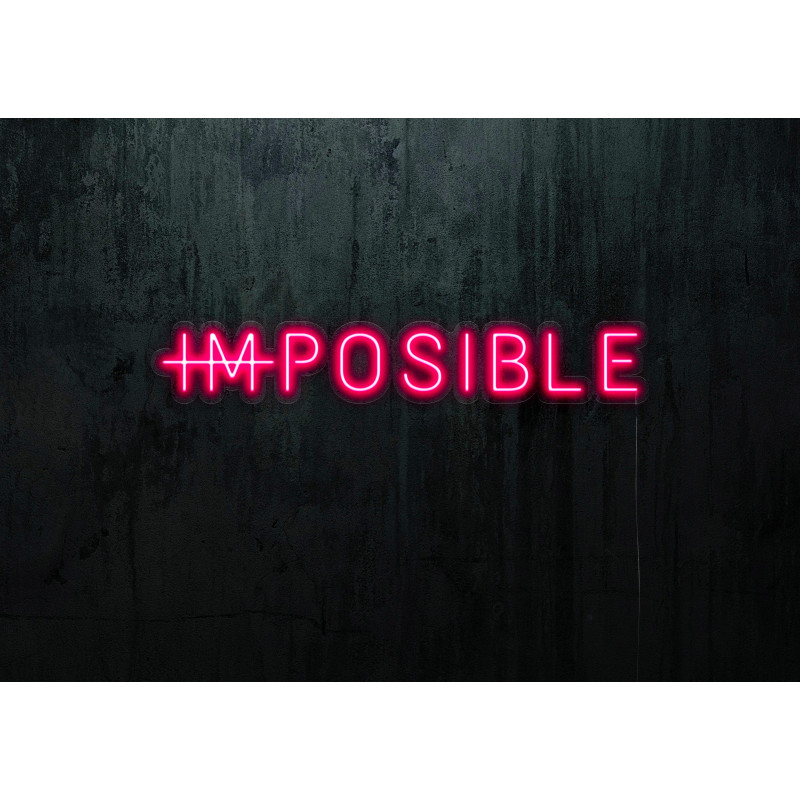 Neón Led "Posible" LIGHTSANDWIRES