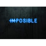 Neón Led "Posible" LIGHTSANDWIRES
