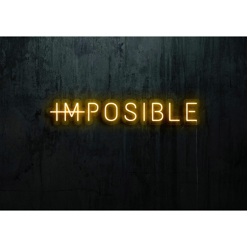 Neón Led "Posible" LIGHTSANDWIRES