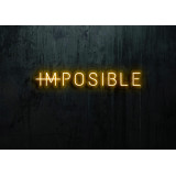 Neón Led "Posible" LIGHTSANDWIRES
