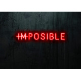 Neón Led "Posible" LIGHTSANDWIRES