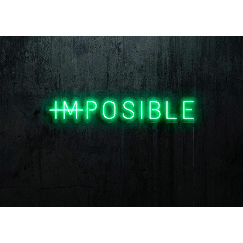 Neón Led "Posible" LIGHTSANDWIRES