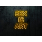 Neón Led "Sex is Art"lightsandwires