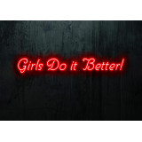 Neón Led "Girls do it better"LIGHTSANDWIRES