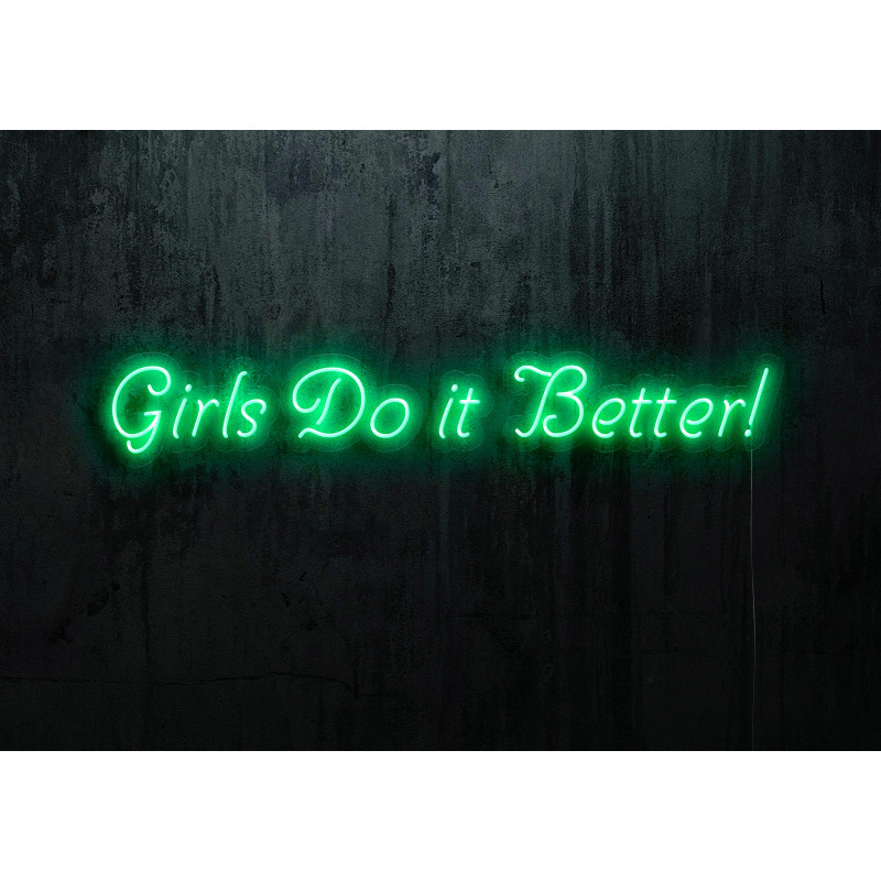 Neón Led "Girls do it better"LIGHTSANDWIRES