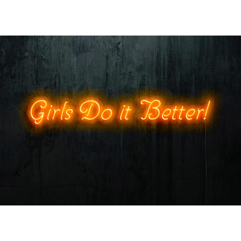 Neón Led "Girls do it better"LIGHTSANDWIRES