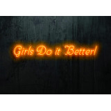 Neón Led "Girls do it better"LIGHTSANDWIRES
