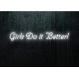 Neón Led "Girls do it better"LIGHTSANDWIRES