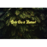 Neón Led "Girls do it better"LIGHTSANDWIRES
