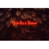 Neón Led "Girls do it better"LIGHTSANDWIRES