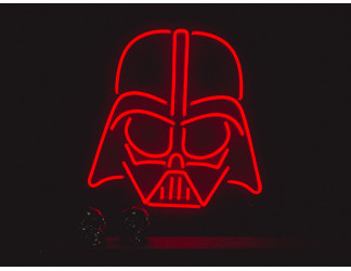 Neon LED Darth Vader