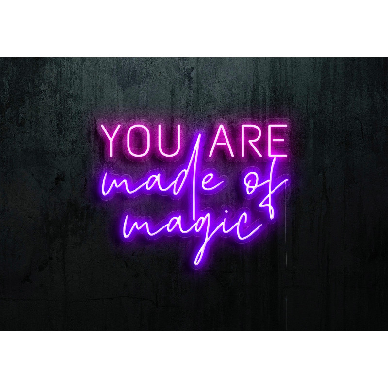 neon led you are made of magic lightsandwires