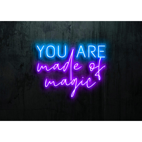 neon led you are made of magic lightsandwires