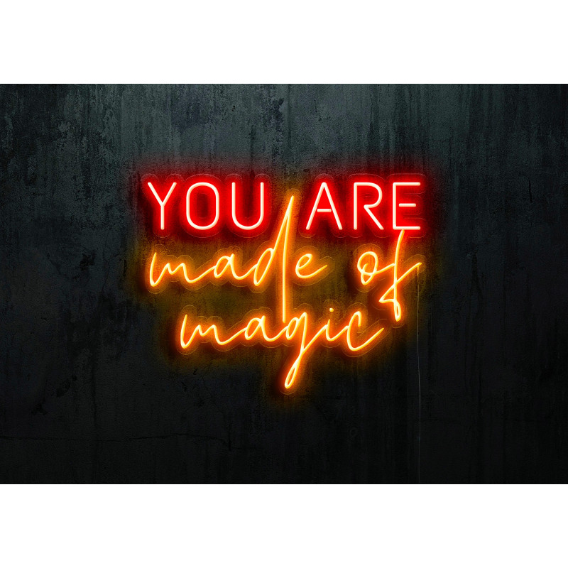 neon led you are made of magic lightsandwires