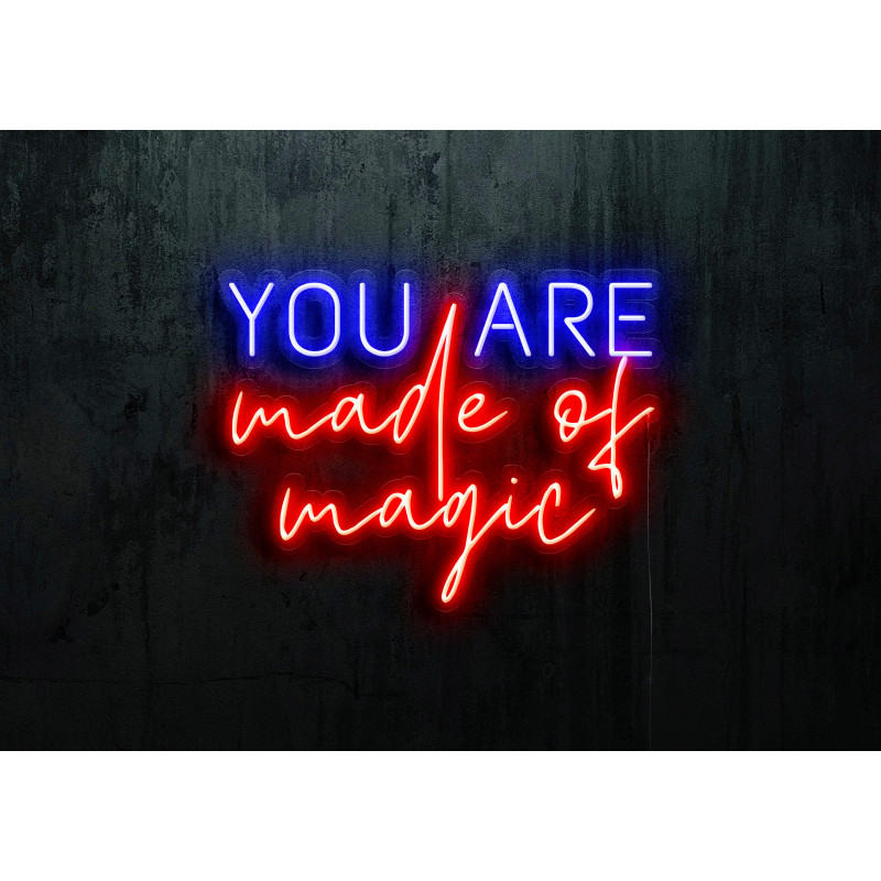 neon led you are made of magic lightsandwires