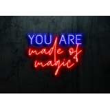 neon led you are made of magic lightsandwires