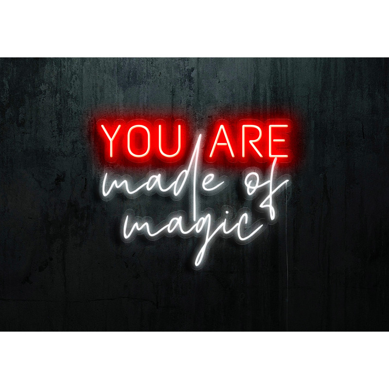 neon led you are made of magic lightsandwires