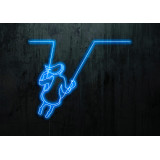 neon led columpio. lightsandwires