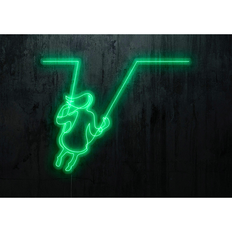 neon led columpio. lightsandwires