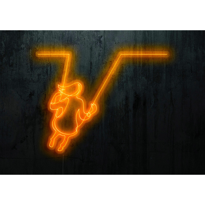 neon led columpio. lightsandwires