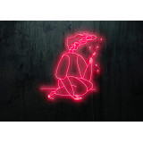 neon led diente de leon, lightsandwires